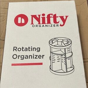 Nifty Rotating Organizer 2 per case it is black